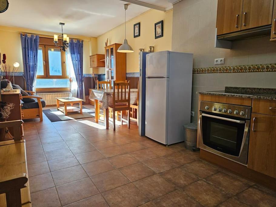 21A02 Coqueto Apartamento Con Garaje Felechosa Extérieur photo