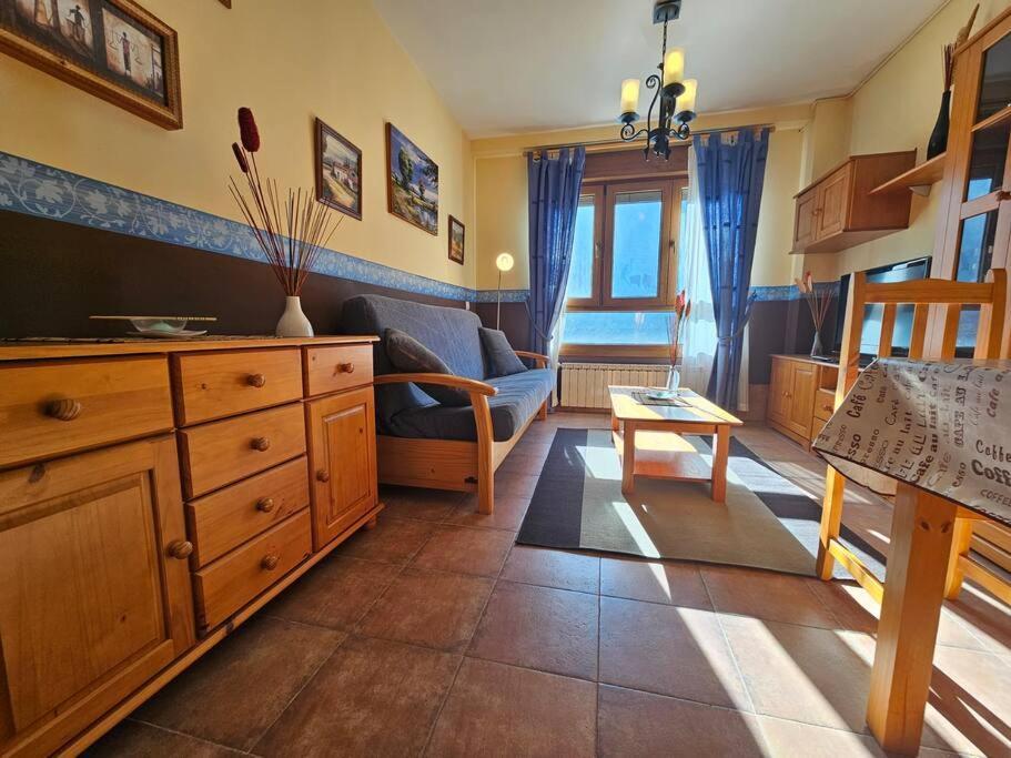 21A02 Coqueto Apartamento Con Garaje Felechosa Extérieur photo